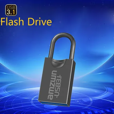 Super Mini Metall Pen Drive 16GB USB Flash Drive 32GB Pen Drive 64GB High Speed Memory Stick U Disk Image