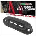 100% Fibra di Carbonio Copertura di Scarico Protezione HeatShield Twill Per DUCATI Hypermotard 950 939 821 RVE SP Accessori Parti Modificate