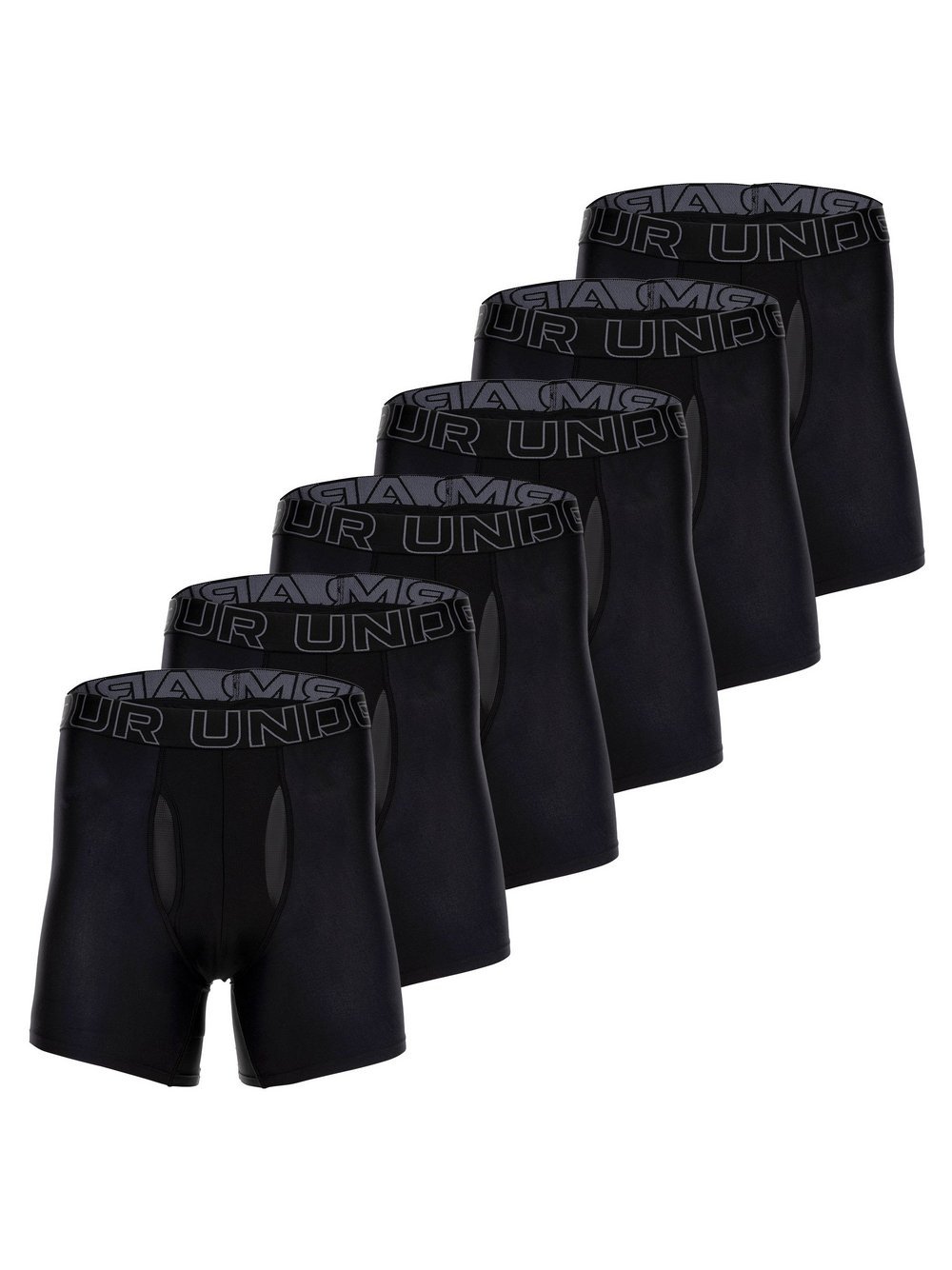 Under Armor Boxershort 6er Pack Herren schwarz, XL Image
