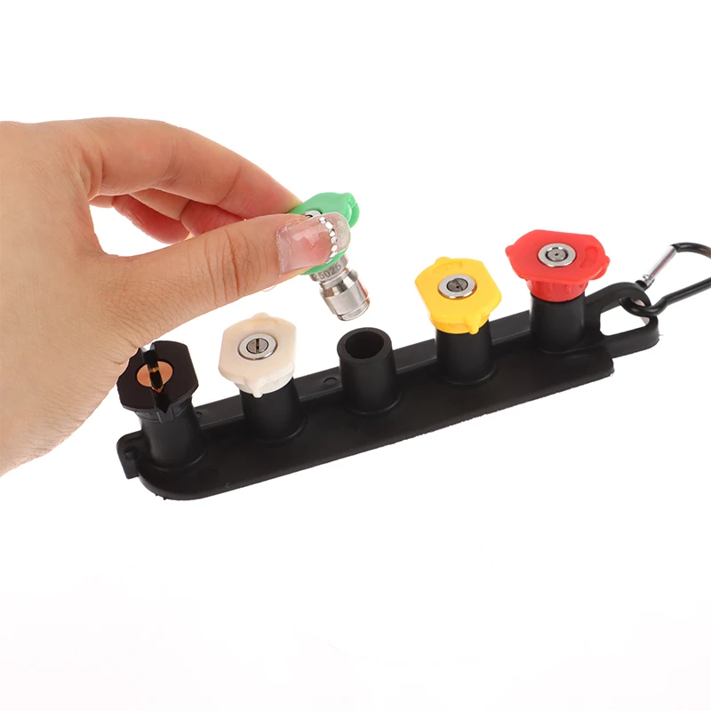 Multifunktion ale Hochdruck reinigers pitzen mit Düsen halter Düsens pitzen Zoll Schnell anschluss DIY Zubehör Image