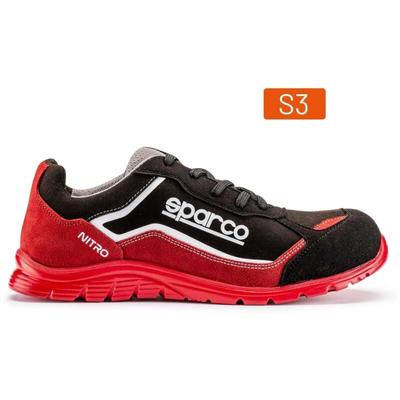 Sparco 07522RSNR Nitro Marcus ESD S3 SRC Sicherheitsschuh, Rot/Schwarz, 42 Image