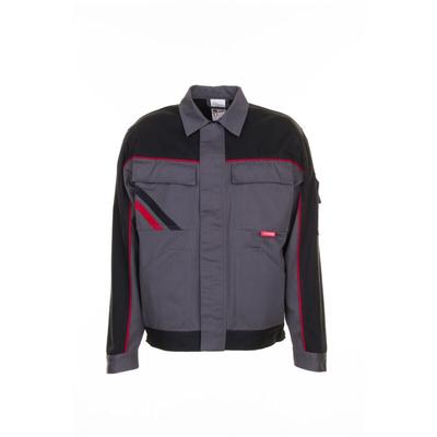 Arbeitsjacke Bundjacke Highline 2312 schiefer schwarz rot Gr. 90 - Planam Image