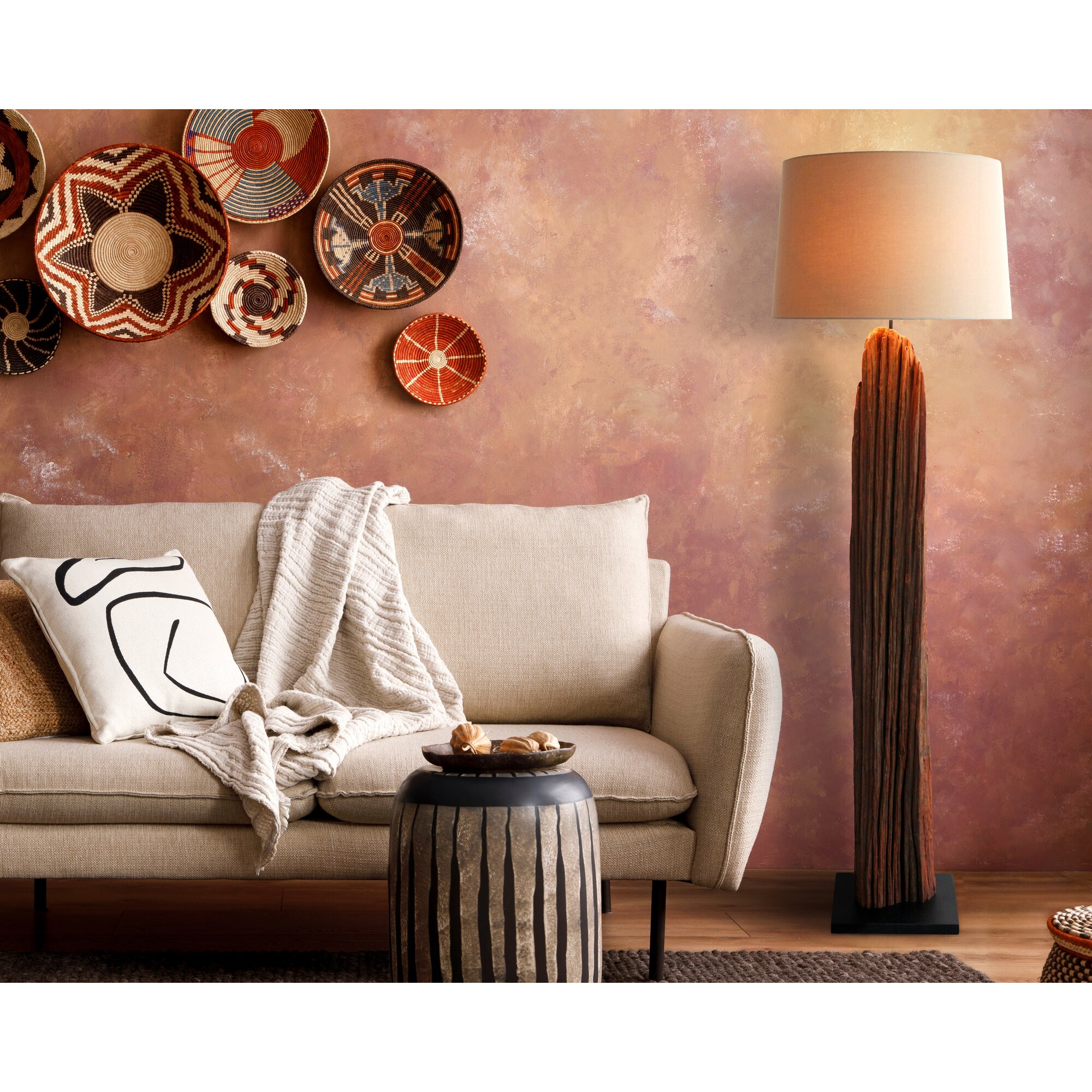 SalesFever »Rosy« Stehleuchte 30x175x30 cm