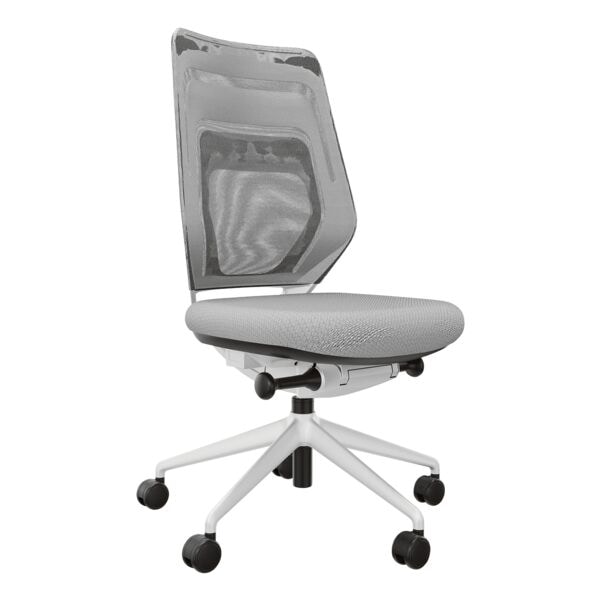 fm Büromöbel Bürostuhl »Asiento« ohne Armlehnen grau