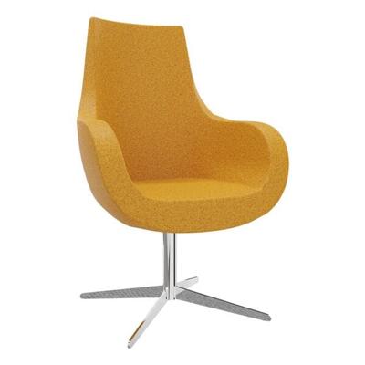 fm Büromöbel Sessel »Pirum« hohe Rückenlehne orange, 71x105.5x48 cm Image