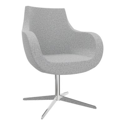 fm Büromöbel Sessel »Pirum« grau, 71x90x48 cm Image