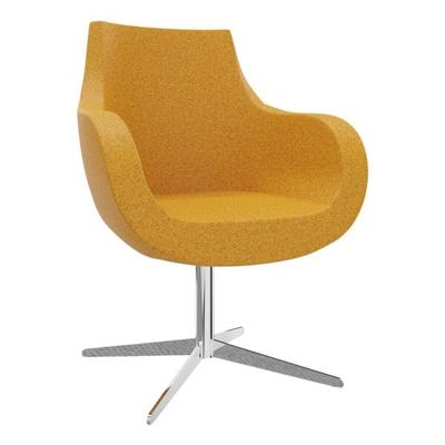 fm Büromöbel Sessel »Pirum« orange, 71x90x48 cm