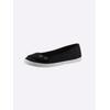 Ballerina CASUAL LOOKS, Damen, Gr. 38, schwarz, Textil, modisch, Schuhe
