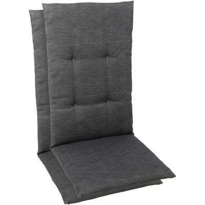 Sitzauflage GO-DE, grau, B:48cm H:5cm T:108cm, Polyester, Baumwolle, Polyurethan, Polsterauflagen, Maße ca.: 48 cm x 108 cm x 5 cm Image