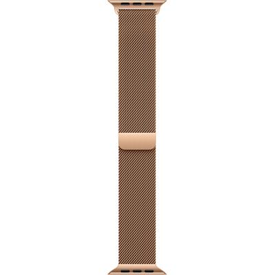 APPLE Smartwatch-Armband "Milanaise", gold, 13-18cm, Apple Watch Modelle 44mm / 45mm / 46mm / 49mm / S/M, Uhrenarmbänder Image