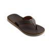 Sandale QUIKSILVER "Carver Nubuck", Gr. 10(43), braun (demitasse, solid), Obermaterial: Synthetikmaterial / Futter: Textil / Außensohle: Gummi, Schuhe