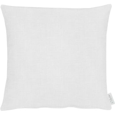 Dekokissen APELT "Apart" Gr. 2, bunt (silberfarben, weiß, unifarben), B:48cm H:5cm L:48cm, Polyester, Dekokissen_Sitzkissen_Kissenhüllen, Kissenhülle mit Füllung, 1 Stück Image