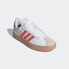 Sneaker ADIDAS SPORTSWEAR, Gr. 40, cloud weiß, preloved scarlet, gold metallic, Synthetik, Leder, sportlich, Schuhe, inspiriert vom Design des adidas samba