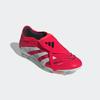 Fußballschuh ADIDAS PERFORMANCE "PREDATOR PRO FOLD-OVER TONGUE FG", Gr. 43, rot (lucid rot, cloud weiß, core schwarz), Synthetik, sportlich, Schuhe