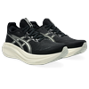 Laufschuh ASICS "GEL-NIMBUS 27", Gr. 42,5, schwarz, lake grau, Textil, sportlich, Schuhe