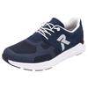 Slip-On Sneaker RIEKER SPORT "Preston", Herren, Gr. 45, blau (dunkelblau), Nubuklederimitat, Textil, sportlich, Schuhe, Running-Sneaker aus der neuen Christoph Kramer Kollektion