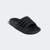 Badesandale ADIDAS SPORTSWEAR "SHOWER ADILETTE", Gr. 43, schwarz (core schwarz, core schwarz, core schwarz), Synthetik, sportlich, Schuhe
