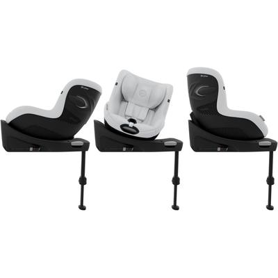 Autokindersitz CYBEX "Cybex Gold, Sirona G i-Size", Baby, grau (fog grau), Kindersitze