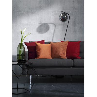 Dekokissen APELT "Denver" Gr. 2, orange (orange, unifarben), B:70cm L:70cm, Polyester, Dekokissen_Sitzkissen_Kissenhüllen, Kissenhülle ohne Füllung, 1 Stück Image