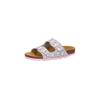 Pantolette LICO "Pantolette Bioline Unicorn", Gr. 34, grau, Synthetik, Schuhe