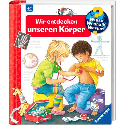 Buch RAVENSBURGER "Wieso? Weshalb? Warum?, Band 1: Wir entdecken unseren Körper", bunt, B:24,5cm H:27,8cm T:1,5cm, Bücher