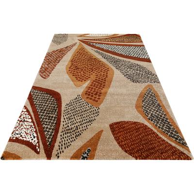 Teppich ESPRIT "Hazel, ESP-40101", orange (braun, terrakotta, cognac), B:120cm H:13mm L:170cm, Polypropylen (PP), Teppiche, schön weicher Kurzflor in modernem Design, bunt, Wohnzimmer Image