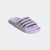 Badesandale ADIDAS SPORTSWEAR "AQUA ADILETTE", Gr. 39, lila (ice lavender, matte silber, matte silber), Synthetik, sportlich, Schuhe, Topseller