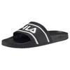 Badesandale FILA "Morro Bay Slipper 2.0 wmn", Gr. 38, schwarz, Synthetik, sportlich, Schuhe Badelatschen Pantolette