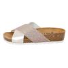 Pantolette LICO "Pantolette Bioline Prime", Gr. 38, rosa, Synthetik, Schuhe