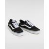 Sneaker VANS "Brooklyn LS", Gr. 46, ba2, suede, canvas schwarz, weiß, Leder, sportlich, Schuhe, angelehnt an das Design vom Old Skool
