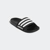 Badesandale ADIDAS SPORTSWEAR "SHOWER ADILETTE", Gr. 34, schwarz-weiß (core schwarz, cloud weiß, core schwarz), Synthetik, sportlich, Schuhe