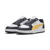 Sneaker PUMA "Caven 2.0 Sneakers Erwachsene", Gr. 40, blau (new navy sunny gelb weiß blau), Obermaterial: Synthetik, Textil; Futter: Textil; Innensohle: Textil; Laufsohle: Gummi, Schuhe