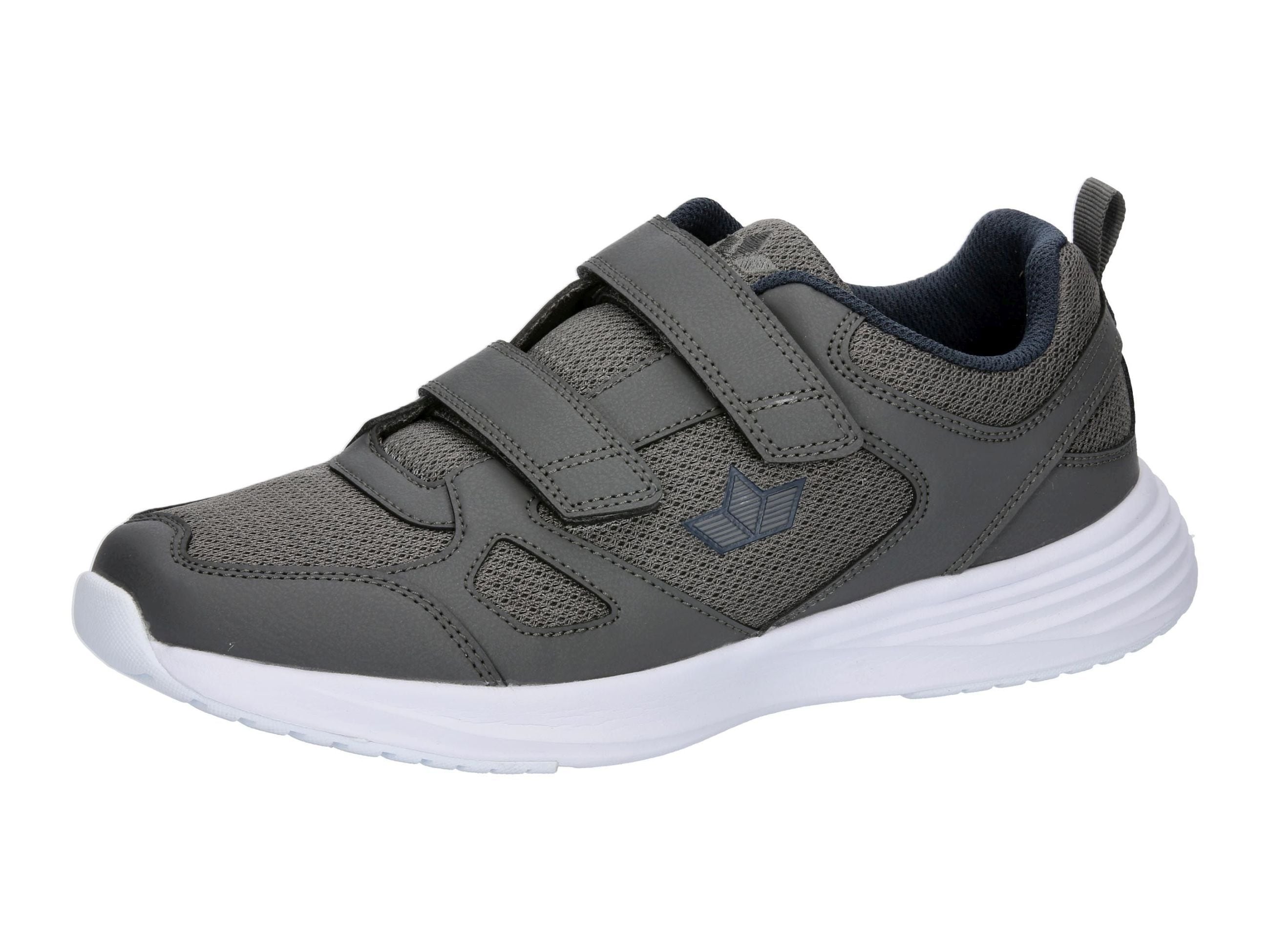 Laufschuh LICO "Joggingschuh Harro V", Herren, Gr. 46, grau, Synthetik, Schuhe Laufschuh