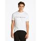 T-Shirt "SS TEE", Herren, Gr. L (52), weiß (optic weiß), Single Jersey, Obermaterial: 100% Baumwolle, TOMMY HILFIGER UNDERWEAR, unifarben, Basic, Basic hüftlang, Rundhals, Kurzarm abgesteppt, Shirts, mit Logo