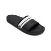 Sandale QUIKSILVER "Rivi Slide", Gr. 14(47), schwarz (schwarz, schwarz, weiß), Obermaterial: Synthetikmaterial / Futter: Textil / Außensohle: Gummi, Schuhe
