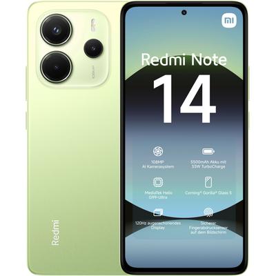 XIAOMI Smartphone "Redmi Note 14", grün, 128 GB, Mobiltelefone Image