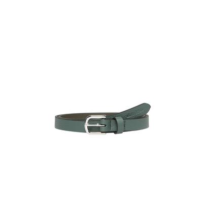 Ledergürtel MARC O'POLO "aus hochwertigem Rindleder", Damen, Gr. 85, grün (deep emerald), Leder, unifarben, casual, Gürtel Image