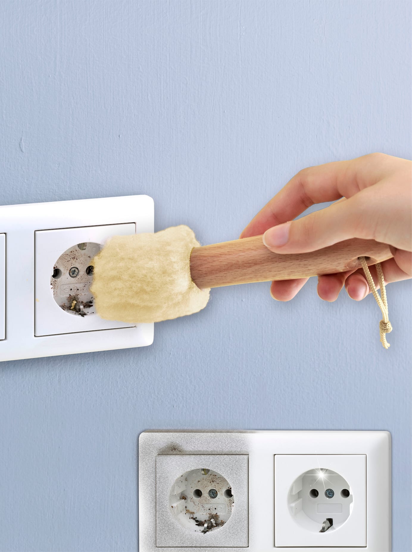 Reinigungsbürste, beige (ecru), Reinigungsbürsten, Reinigungsbürste