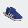 Klettschuh ADIDAS SPORTSWEAR "GRAND COURT 00S KIDS", Gr. 31, blau (semi lucid blau, sanftes weiß, gum10), Leder, Textil, sportlich, Schuhe, Design auf den Spuren des adidas Superstar