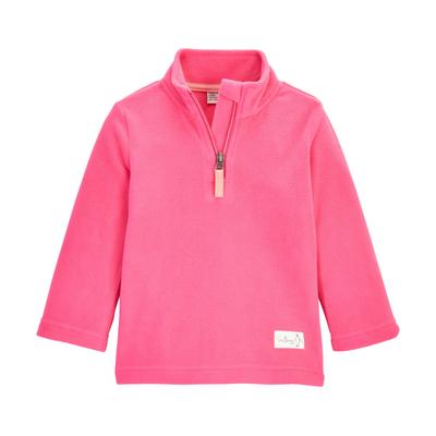 Fleecepullover "FISW 30 MNS FLC SHRT", Kinder, Gr. 86/92, pink (fuchsia), Oberstoff: 100% Polyester, FIRST INSTINCT BY KILLTEC, sportlich, Sweatshirts Image