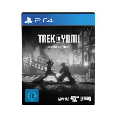 Spielesoftware "Trek To Yomi: Deluxe Edition", schwarz-weiß (schwarz, weiß), PlayStation 4, Games