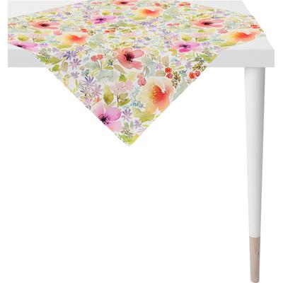 Mitteldecke APELT "6511 SUMMERTIME, Sommerdeko, Sommer", rot, B:88cm L:88cm, Polyester, Baumwolle, Tischdecken, Digitaldruck Image