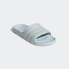 Badesandale ADIDAS SPORTSWEAR "AQUA ADILETTE", Gr. 42, blau (halo blau, halo blau, halo blau), Synthetik, sportlich, Schuhe