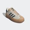 Sneaker ADIDAS ORIGINALS "GAZELLE BOLD", Gr. 40, cream weiß, night indigo, magic beige, Leder, sportlich, Schuhe, Topseller