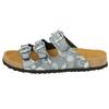 Pantolette LICO "Pantolette Bioline Lady Power", Gr. 36, grau, Synthetik, Schuhe, Topseller