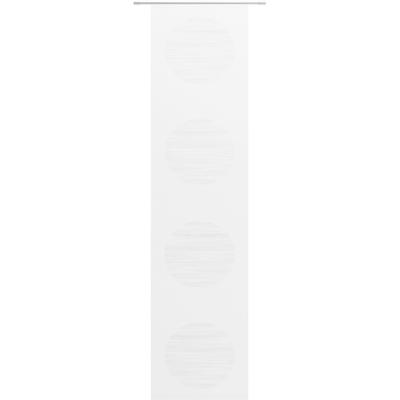 Schiebegardine NEUTEX FOR YOU "Padova" Gr. 3, weiß (reinweiß), B:57cm H:225cm, Scherli, Polyester, Gardinen, inkl. Befestigungszubehör, Breite: 57 cm, Topseller Image