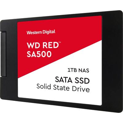 WESTERN DIGITAL interne SSD "Red SA500", rot, 1 TB, Festplatten