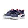 Sneaker PUMA "COURTFLEX V3 V INF", Gr. 23, blau (puma navy, puma weiß, puma rot), Synthetik, unifarben, sportlich, Schuhe, für Kinder