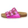 Pantolette LICO "Pantolette Bioline Trendy", Gr. 34, pink (rosa), Synthetik, Schuhe Damenschuh Hausschuh Pantolette Schlappen Sommerschuh