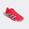 Fußballschuh ADIDAS PERFORMANCE "PREDATOR CLUB FG/MG", Gr. 42,5, rot (lucid rot, cloud weiß, core schwarz), Synthetik, sportlich, Schuhe